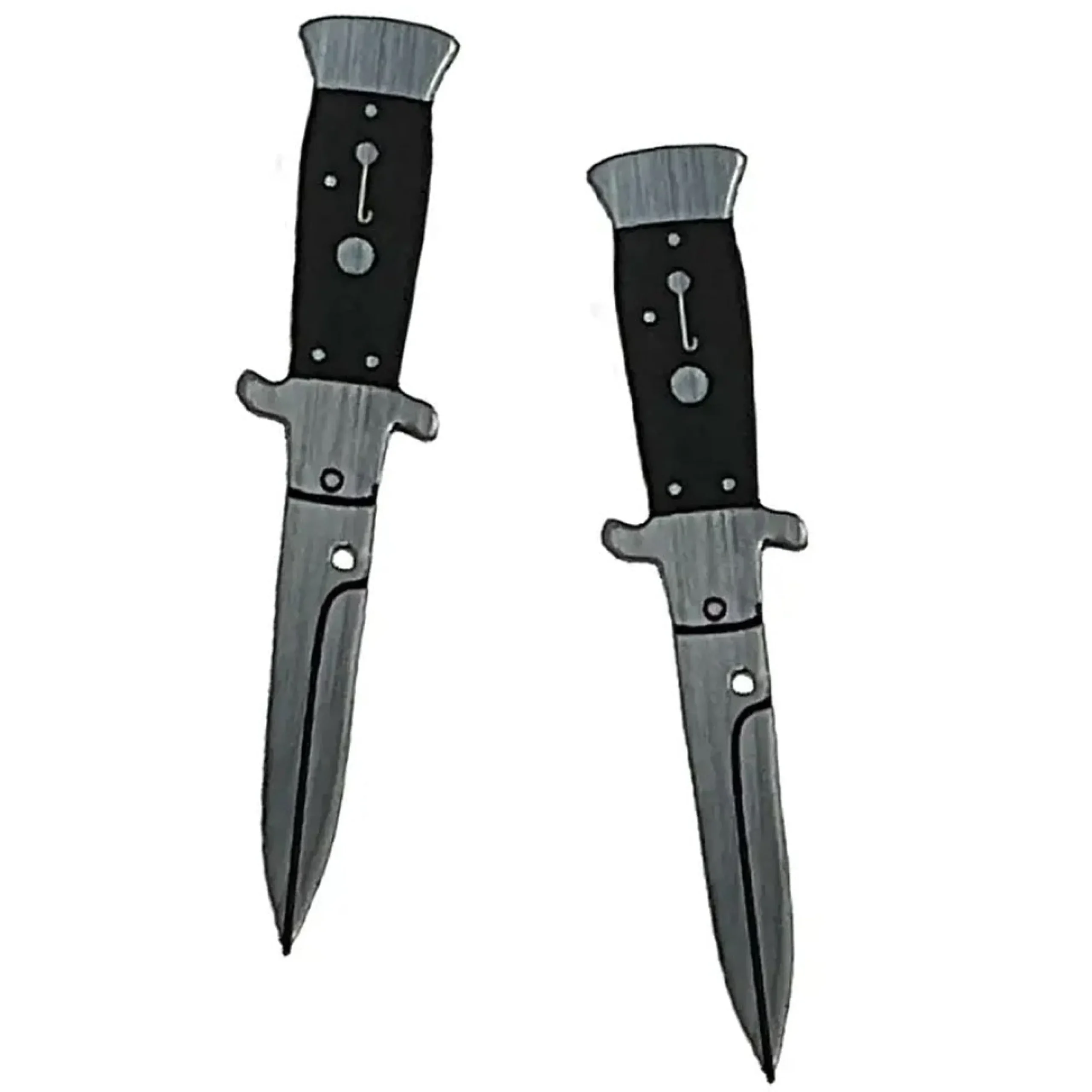 A Knife Less Ordinary Stud Earrings