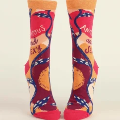 Anxious And Sexy Crew Socks