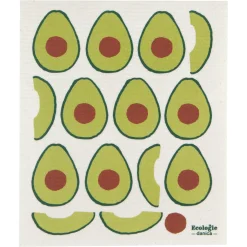 Avocados Swedish Dish Towel
