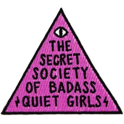 Badass Quiet Girls Patch