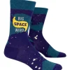 Big Space Nerd Men's Socks
