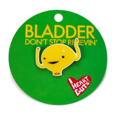 Bladder Lapel Pin