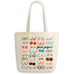 Boobs You'Re Perfect Canvas Tote Bag