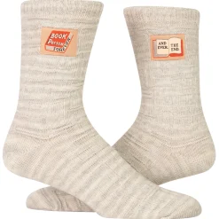Book Person Forever Tag Socks