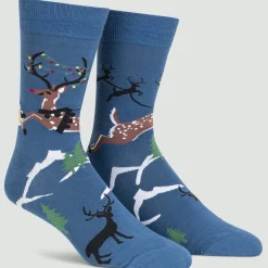 Brew-Dolph Men's Crew Socks