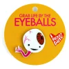 Brown Eyeball Lapel Pin