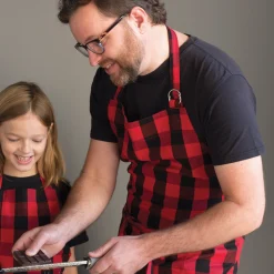 Buffalo Check Chef's Apron