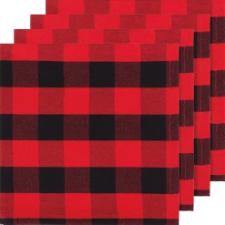 Buffalo Plaid Second Spin Napkins Set Of 4