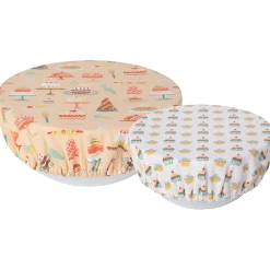 Cake Walk Bowl Covers Set Of 2