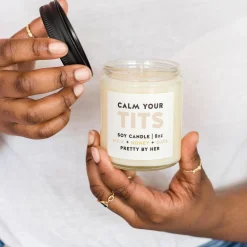 Calm Your Tits Soy Wax Candle