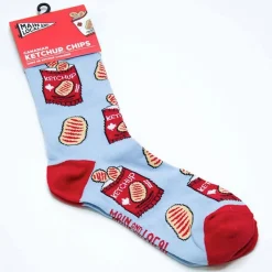 Canadian Ketchup Chips Socks
