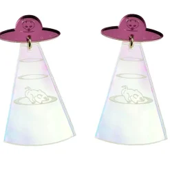 Cat From Meow-Ter Space Earrings