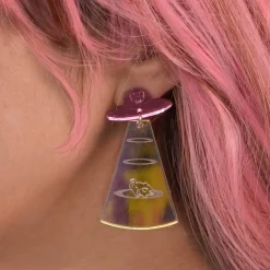 Cat From Meow-Ter Space Earrings