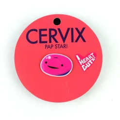 Cervix Lapel Pin