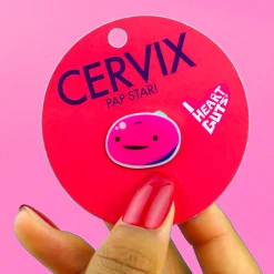 Cervix Lapel Pin