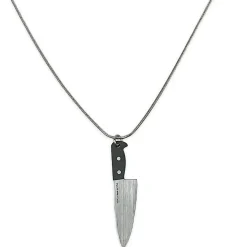 Chef's Knife Necklace