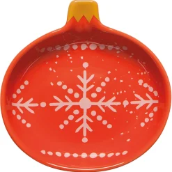 Christmas Charms Shaped Pinch Bowls Set Of 6