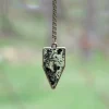 Coal Dust Pendant Necklace