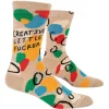 Creative Little Fucker Men's Crew Socks