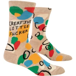 Creative Little Fucker Men's Crew Socks