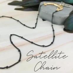 Crescent Moon Luna Moth Necklace