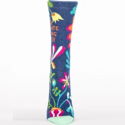 Delicate Fucking Flower Socks
