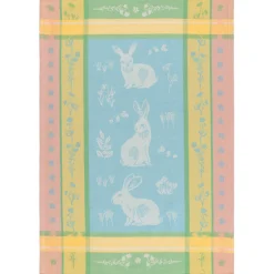 Easter Bunny Jacquard Tea Towel