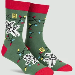 Eating Light This Holiday Men's Crew Socks