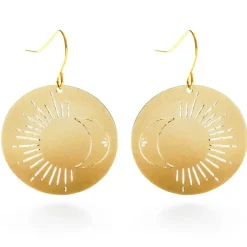 Eclipse Sun & Moon Earrings