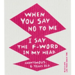 F - Word Swedish Dishcloth