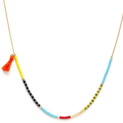 Fiesta - Japanese Seed Bead Necklace