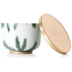 Frasier Fir Poured Candle Tin Gold Lid