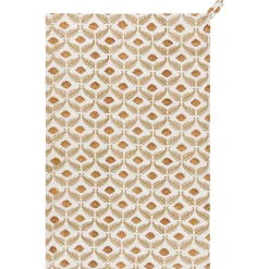 Frond Block Print Tea Towel