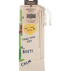 Funny Food Produce Bags Set Of 3