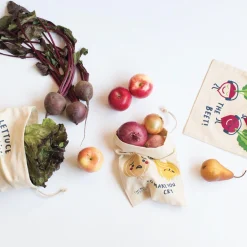 Funny Food Produce Bags Set Of 3