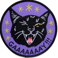 Gaaaaaay! (Cat) Embroidered Patch