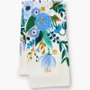 Garden Party Blue Tea Towel