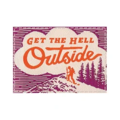 Get The Hell Outside Tag Socks