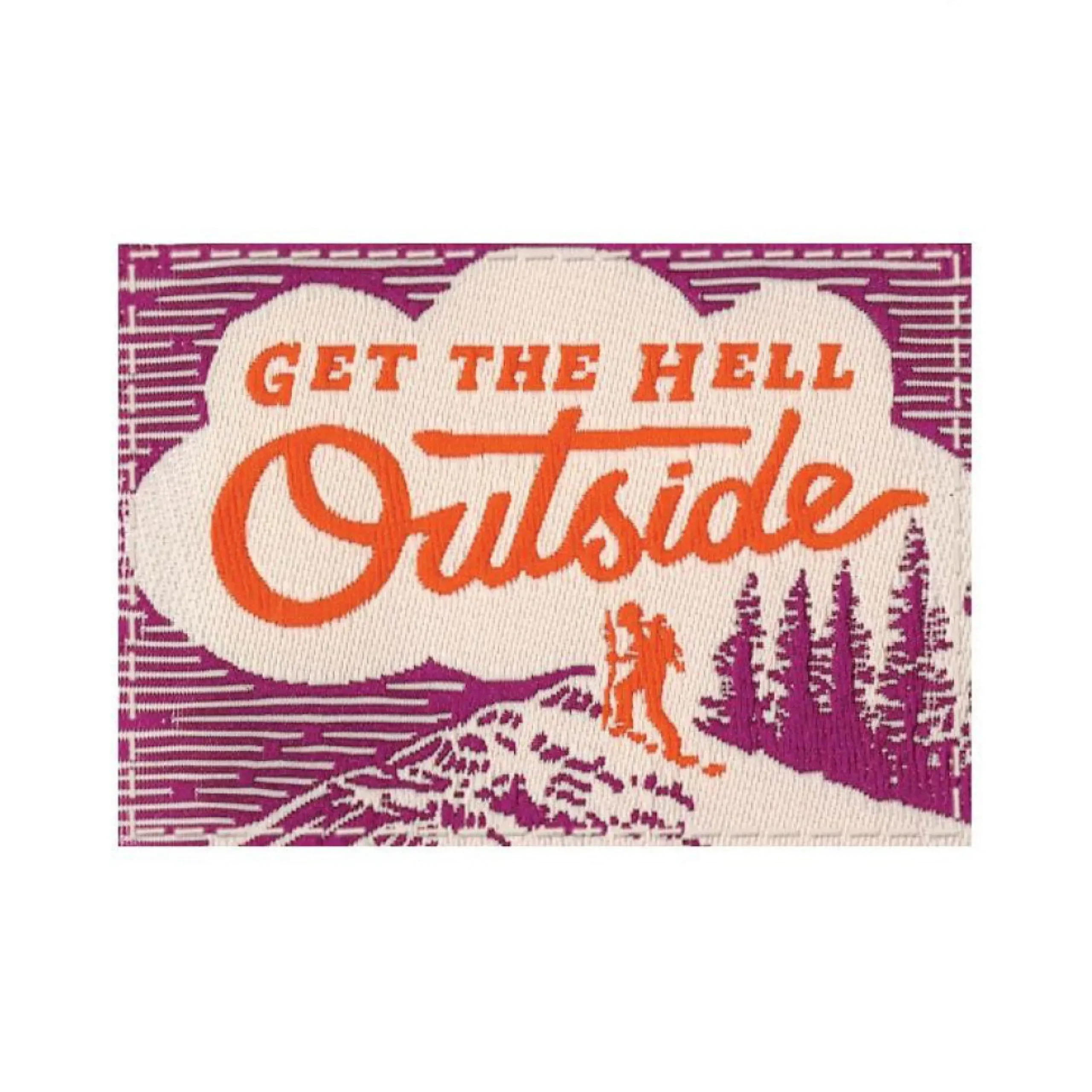 Get The Hell Outside Tag Socks