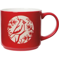 Good Tidings Cardinal Stacking Mug