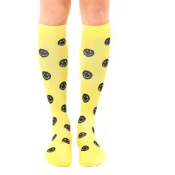 Happy Face Compression Socks