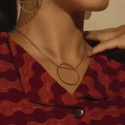 Horizon Circle Necklace