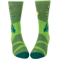 I Hate This Beautiful Lawn Men's Crew Socks