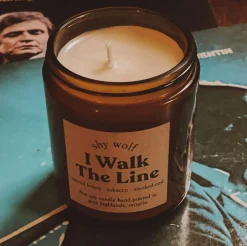 I Walk The Line Candle Soy Wax Candle