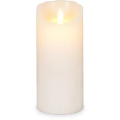 Ivory Reallite Candle Medium 3 X 7 Inch