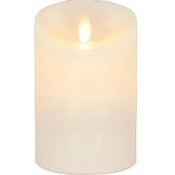 Ivory Reallite Candle Small 3 X 4.5 Inch
