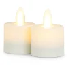 Ivory Reallite Tealights Set Of 2
