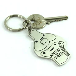 Knee Enamel Keychain
