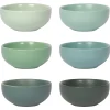 Leaf Pinch Bowls Set Of 6