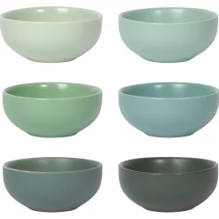Leaf Pinch Bowls Set Of 6